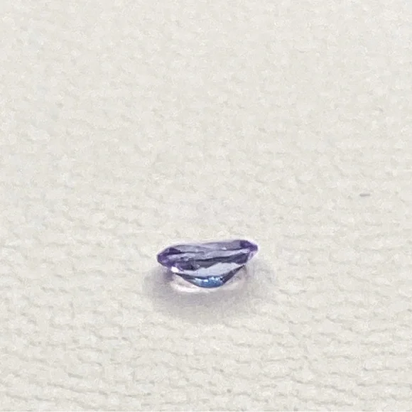0.62ct Oval Tanzanite Loose Gemstone - Natural Purple-Blue Precious Stone